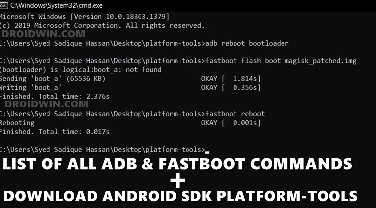 how do i install adb and fastboot commands
