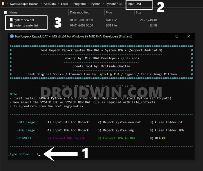 How to Extract system.new.dat.br and system.new.dat Files - DroidWin