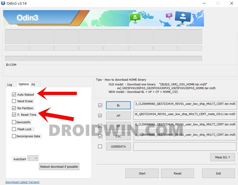 How to Change CSC Codes in Samsung Devices   DroidWin - 8