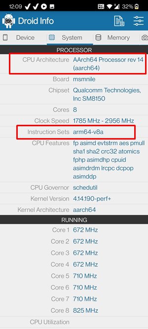 ARM  ARMx64  x86  What processor does my Android Device have  - 86