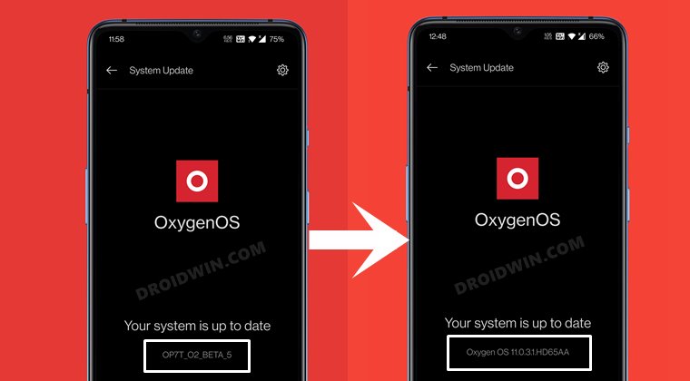 Откат с OxygenOS 11 Beta на стабильную версию без потери данных