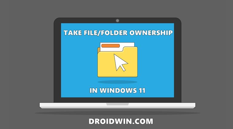 стать владельцем файлов и папок в Windows 11