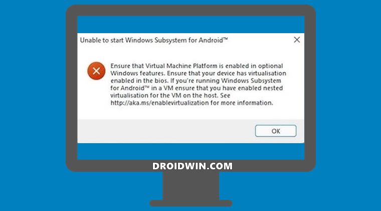 Windows subsystem for android