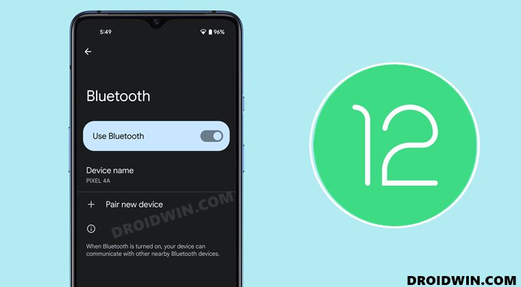 исправить Bluetooth, не работающий в Android 12