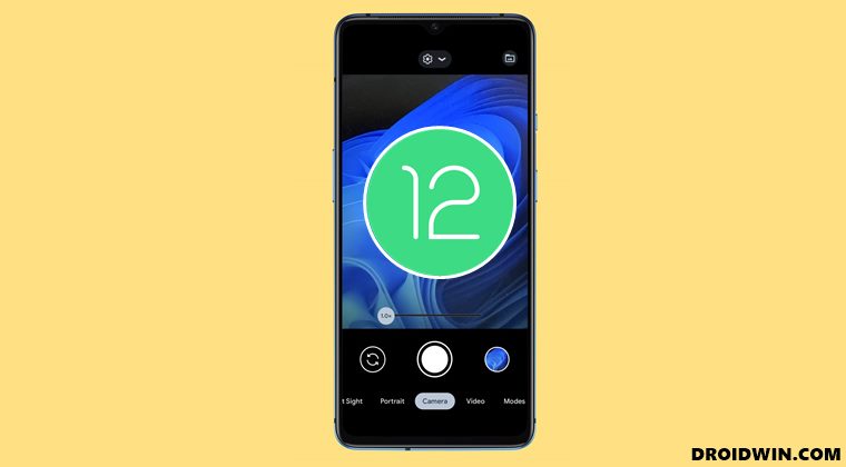 Исправить неработающую камеру в Android 12