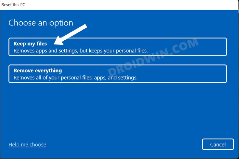 исправить зависание обновления Windows 11
