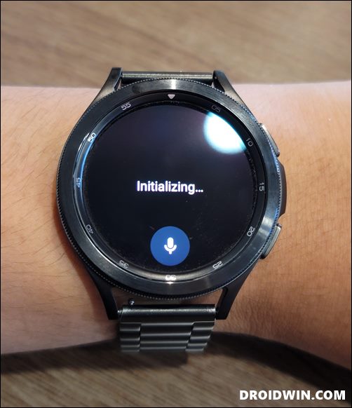 Galaxy Watch 4 Voice to Text зависает при инициализации