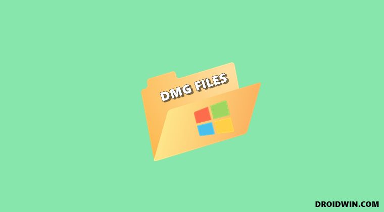 открыть файл DMG в Windows 11
