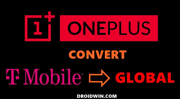 Преобразование OnePlus T-Mobile в Global