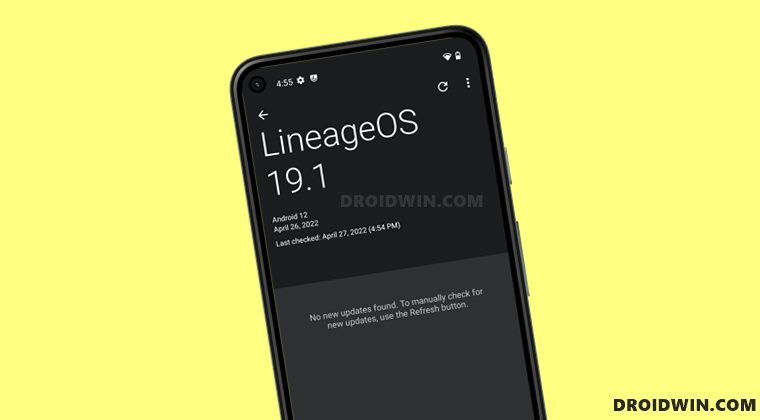 Установить LineageOS 19 Samsung Galaxy Tab S5e