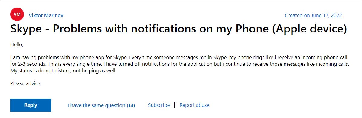 Skype Message заставляет iPhone звонить на заблокированные номера
