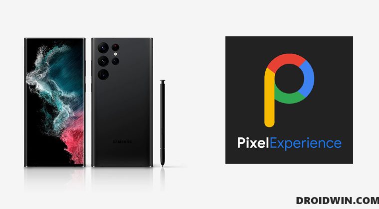 Pixel Experience Galaxy S22 ультра