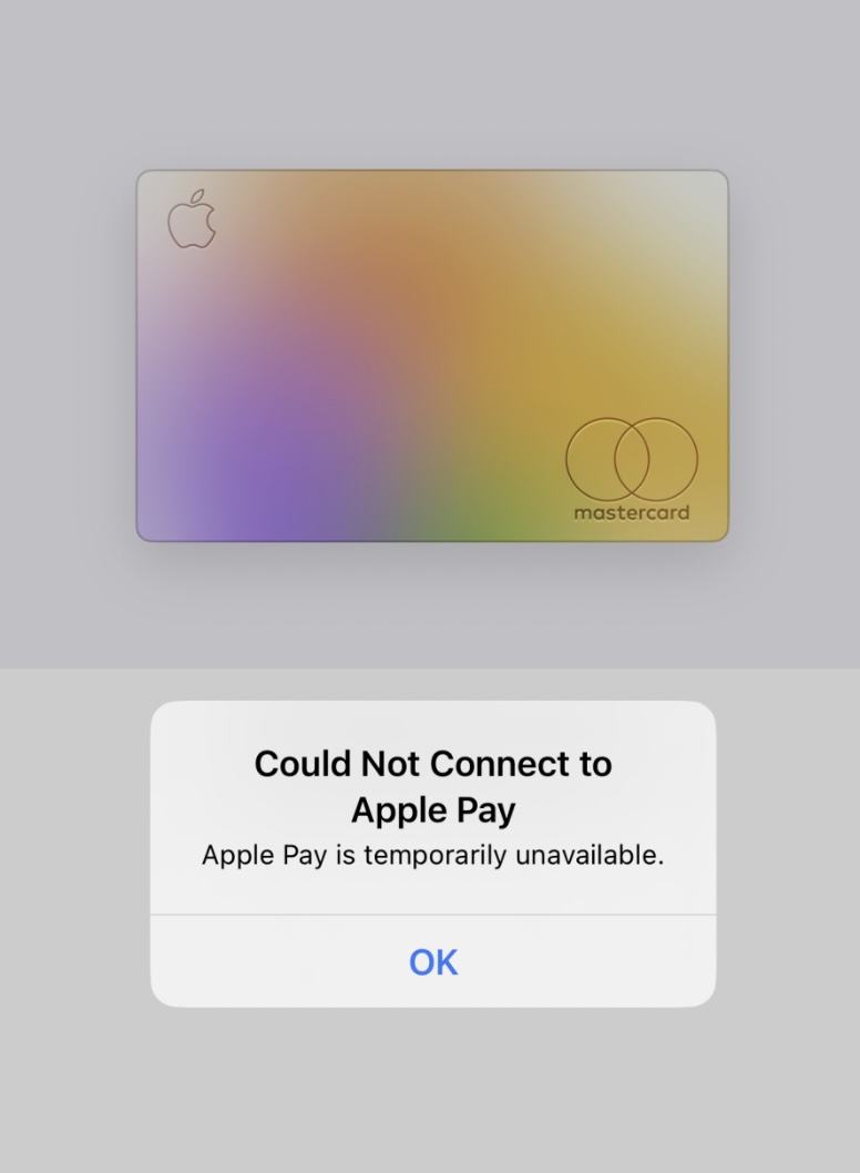 Apple Pay не работает iOS 16