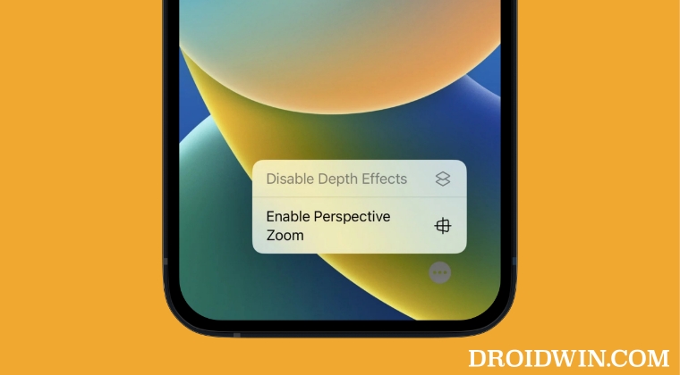 Perspective Zoom not working/missing in iOS 16: How to Fix - DroidWin