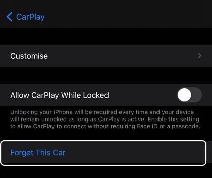 CarPlay не работает на iPhone 14 Pro