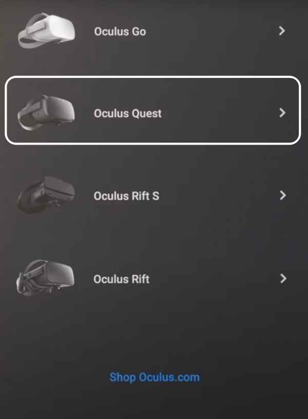 Настрою oculus quest 2