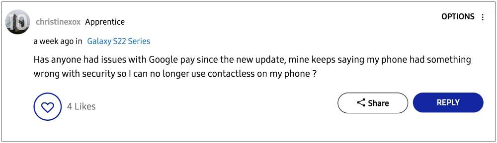 Google Pay Ваш телефон не соответствует требованиям безопасности