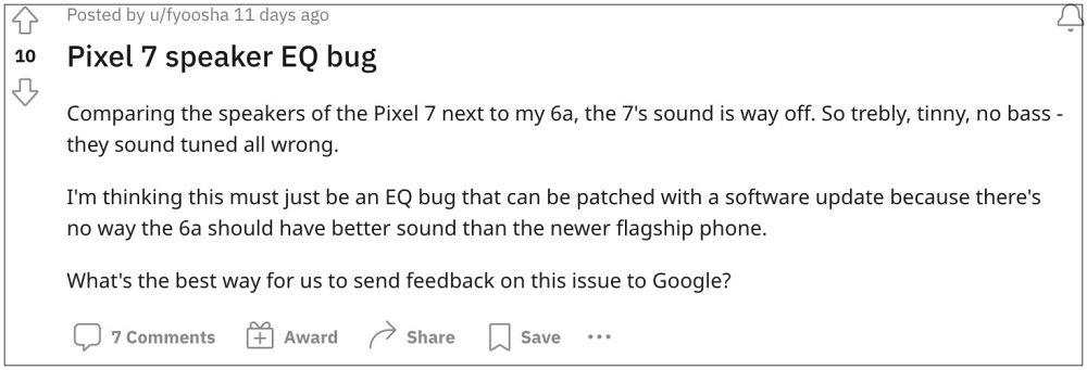   Улучшить качество звука на Pixel 7 Pro