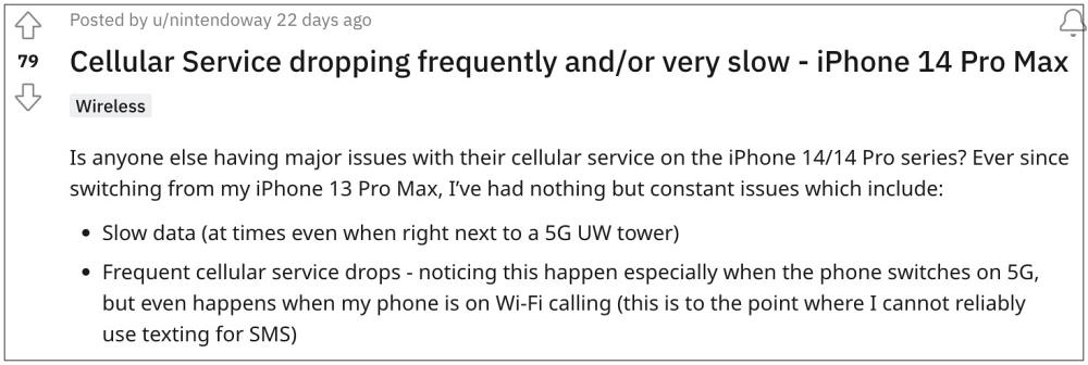 Сеть 5G iPhone 14 Pro Max Verizon