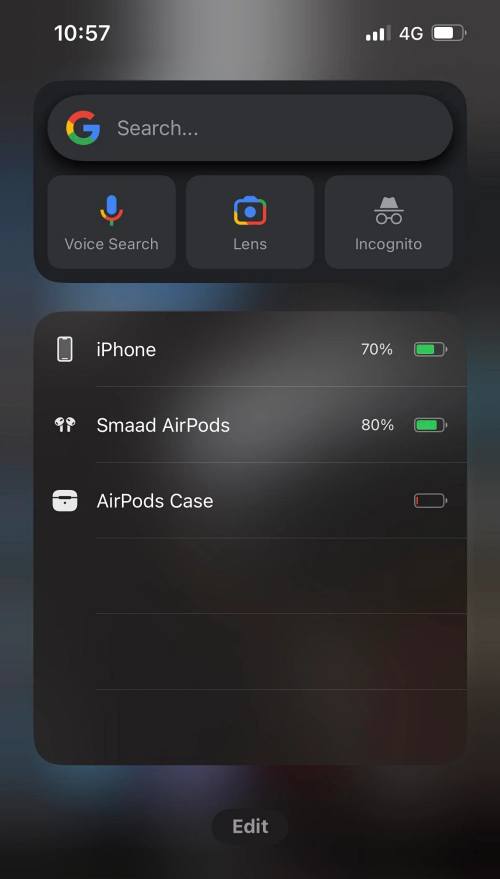 Чехол AirPods 0% Батарея iOS 16.2