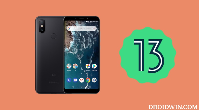 Pixel Опыт Android 13 Mi A2