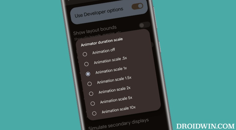 How to Lower Animations on Android Below  - DroidWin